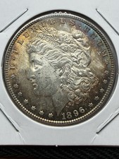 1896 Morgan Dollar - BU - Toned - As Shown! (#2519)