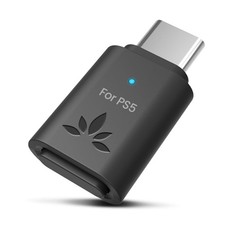 Avantree C81-Gaming - USB-C Bluetooth 5.3 Audio Adapter for PS5, Black