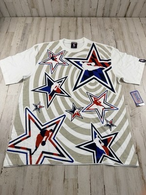 2011 NBA ALL STAR T SHIRT MEN XL WHITE GRAPHIC TEE NWT UNK VINTAGE  LA 2011
