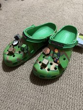 Minecraft Crocs Size M7-W9