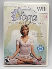 Yoga “The First 100% Yoga Experience” Nintendo Wii, 2009 Instructional Game