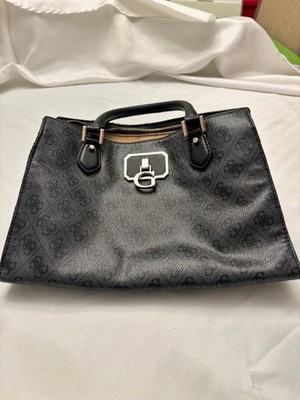 GUESS Alisa Girlfriend Shopper Bag Coal
