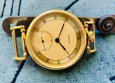 Collectible Watch MOLNIYA 15 jewels ChK-6 Arabic Index ChChZ/Molnija classic uhr