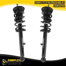 Front Pair Complete Struts & Coil Springs for 2006-2013 Lexus IS350 RWD Sedan