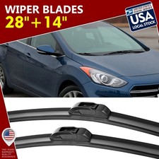 Genuine East Forest 28"+14" Front Windshield Wiper Blade For 2014-2018 Kia Forte