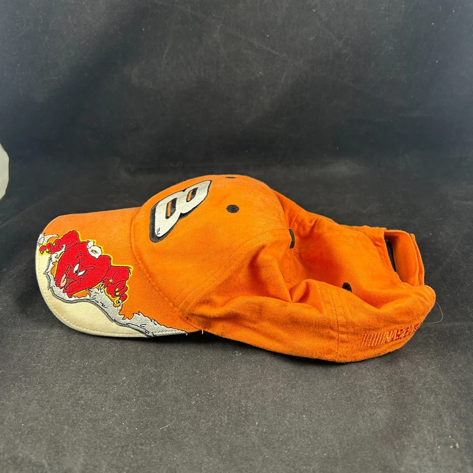 DALE EARNHARDT JR #8 WINNERS CIRCLE NASCAR LOONEY TUNES GOSSAMER STRAPBACK HAT - Image 4 of 4