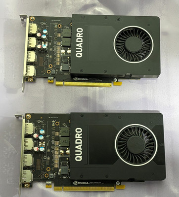 Lot of 2 DELL 087CG5 NVIDIA QUADRO P2000 GRAPHICS CARD 5GB GDDR5