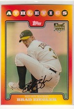 2008 Topps Red Hot Rookie Redemption #9 Brad Ziegler - BB