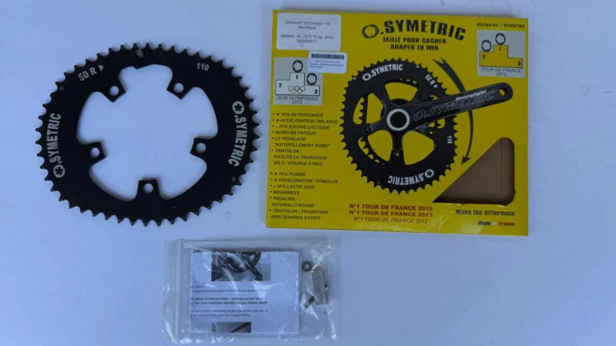 O,SYMETRIC 52.38 セット OSYMETRIC Chainrings for sale | eBay