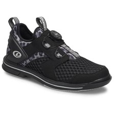 Women's Pro BOA Right Handed Bowling Shoes - Interchangeable 10 Black/Leopard