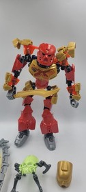 LEGO - BIONICLE - 70787 - TAHU MASTER OF FIRE NO BOX NO MANUAL Missing 1 Sword