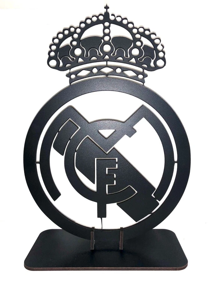 Real Madrid Dekoration / Holzdekoration/ Tischdekoration/ Real Madrid / Madrid - Bild 1 von 1