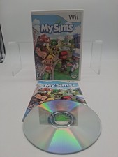 MySims (Nintendo Wii, 2007) CIB Complete W/ Manual Case Game Tested Working