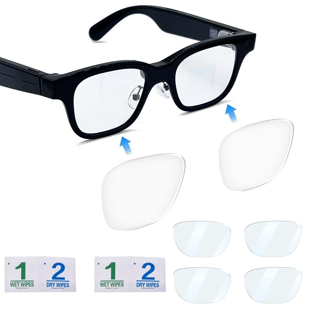 4Pcs HD Screen Protector Drop Protection Eyeglass Lens Film for Rokid Glasses