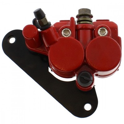 2- Kolben- Bremssattel rot passend vorne für SYM Fiddle II 125  Bj. 2007-2014