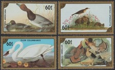 MONGOLIA 1986 FAUNA Animals BIRDS - MNH