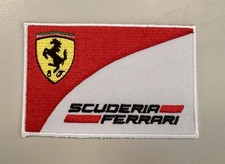 SCUDERIA FERRARI F1 RACING Ferrari Red Iron-on PATCH 3  H X 3  