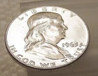 1963 D Choice  Brilliant Uncirculated Franklin STACKERS DELIGHT  #504 - 2