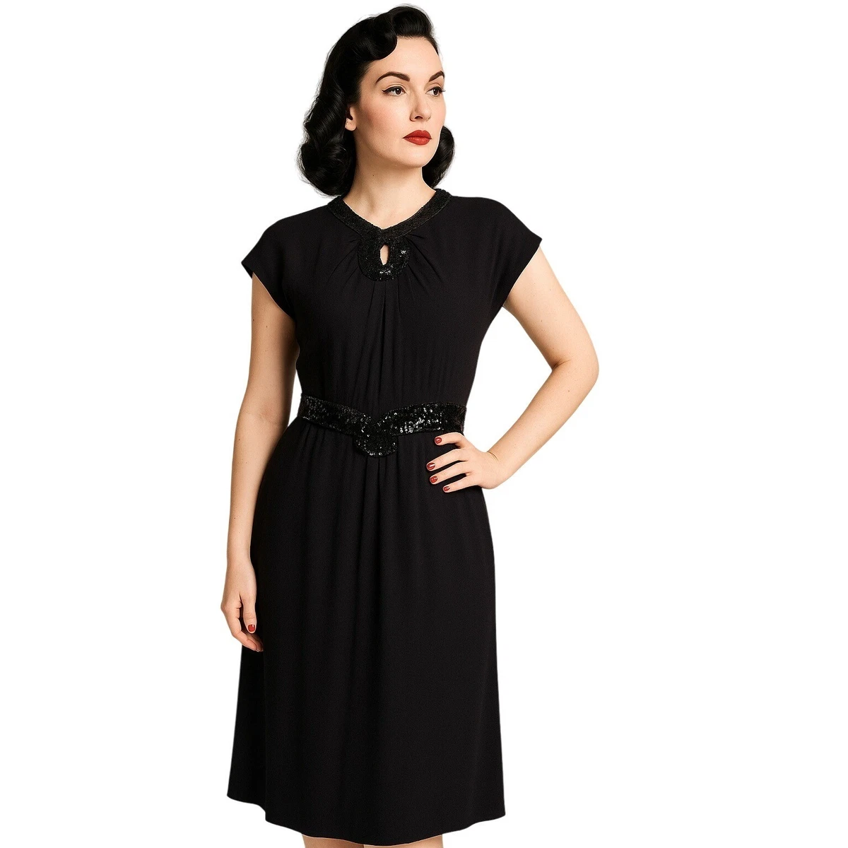 sachin and babi light blue dress Eveningwear Cocktail Dresses 1940s Vintage for sale