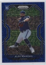 2021 Panini Prizm Blue Donut Circle Prizm 194/199 Alek Manoah #94 0i4k