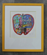 James Rizzi LIFE IN THE BIG APPLE, handsigniert, gerahmt