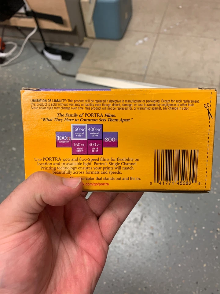 5 ROLLS Kodak PORTRA 160 NC 120 Color Negative Film - EXPIRED 02/2003 - Image 2 of 3