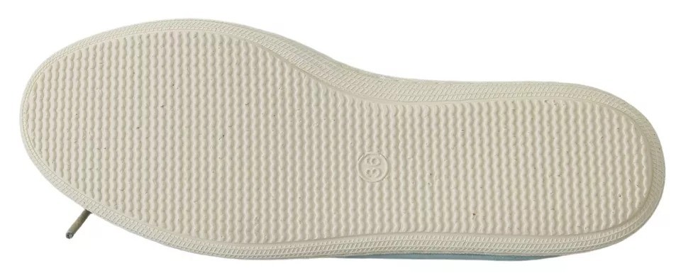PANTOFOLA D’ORO Pantofola D'Oro Minnesota Blu Striscia Piatta Slip On Scarpe Da Donna Autentiche