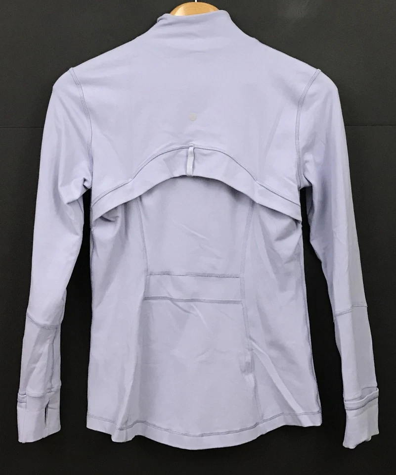 Chaqueta para mujer Lululemon Define púrpura claro cremallera completa talla 8 Foto 2 de 4