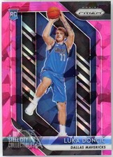 Luka Doncic 2018-19 Panini Prizm Pink Ice Prizm Rookie Card #280