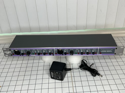 Aphex Model 107 Tubessence Microphone Preamp 2-Channel W/ Aphex Power Supply