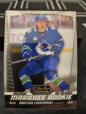 2024-25 O-Pee-Chee Platinum Marquee Rookies Jonathan Lekkerimaki #281 Canucks