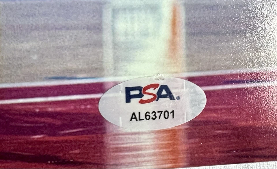 Spencer Haywood Signed 11 X 14 Photo “HOF 15 ABA MVP ROY” Washington Bullets PSA - Image 2 of 2