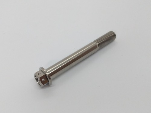 Pit bike engine case drilled Titanium bolts hex head flange Ti race spec prolite - Picture 8 of 31