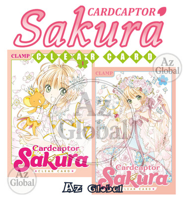 Cardcaptor Sakura Clear Card Vol 1-16 Manga English Full Set Comic Books Clamp