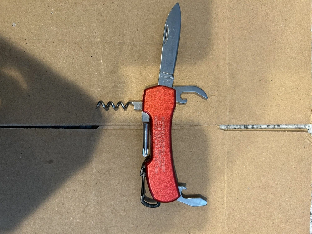 Multi tool Red Engraved