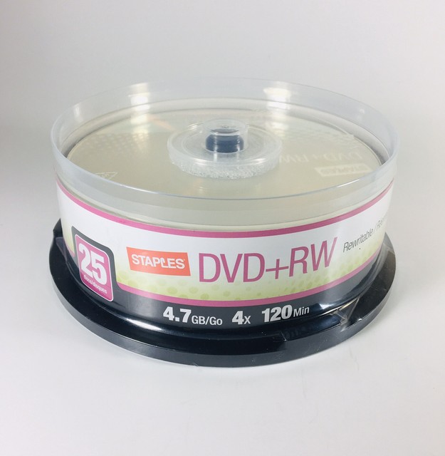 DVD+RW (25 Pack Spindle) 4x 4.7GB 120 Min Blank Discs (NEW)! eBay