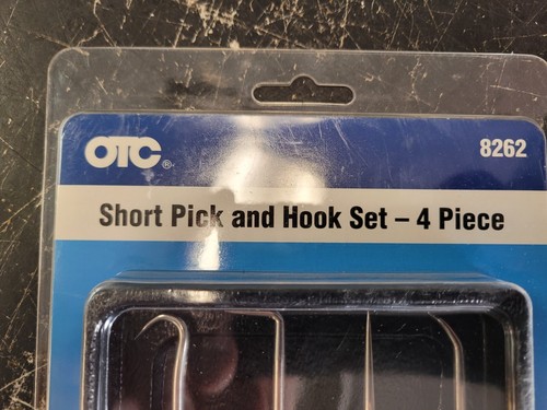OTC Short Pick and Hook Set (4-piece) NEW/SEALED 8262 - Picture 2 of 8