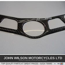 Kawasaki ZX-10R Ninja 2011 - 2015 Carbon Top Yoke Fork Protector Sticker Cover