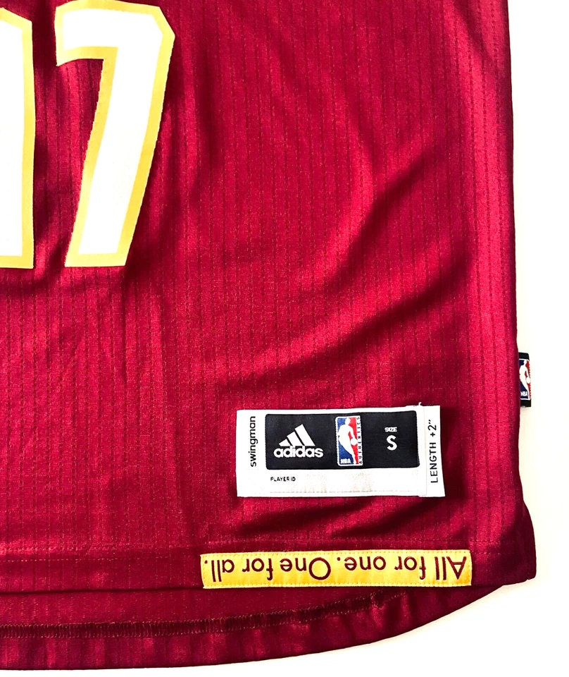 Adidas Anderson Varejao #17 Cleveland Cavaliers Men's Small +2 Swingman Jersey Foto 4 de 4
