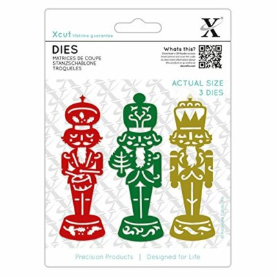 Xcut Set Di 14 Fustelle Per Scrapbooking – Tema Natale Con Omino Pan Di Zenzero E Budino – Acciaio Al Carbonio Per Biglietti Fai Da Te - 2