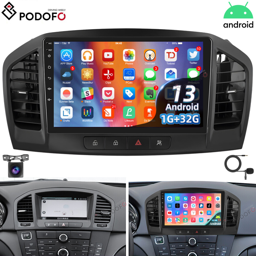 Für Opel Insignia A G09 2008-2013 Autoradio Android 13 GPS Navi WIFI BT Kamera