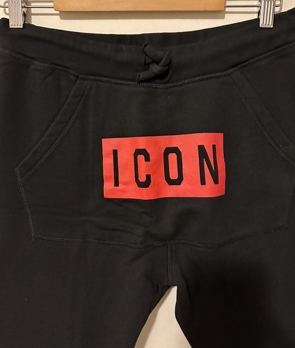 Dsquared2 Icon Sweatpants- 16 Youth - Black - BNWT - Picture 2 of 16
