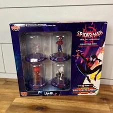 Spider-Man Into The Spider-Verse  Collectible Mini's Domez Zag Toys Ships Fast!