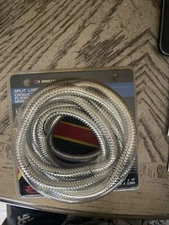 Spectre 29518 Convoluted Wire Loom Tubing, Chrome, 1/4 Inch x 10 Ft.
