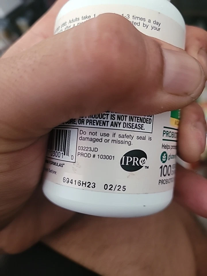 Jarrow Formulas 素食 Jarro-Dophilus Plus Fos 34 亿 Cfu 100 素食胶囊 02/25 — 第 2/2 张图片