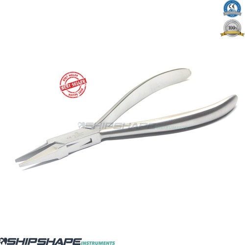 Flat Nose Utility Pliers Jewellery Craft Wire Bending Tooth Braces Loop Forming - Picture 11 of 11