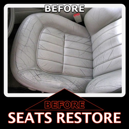 SEATS RESTORE Leather/Skin Seat Color Sample Swatches - w/Coloring Kit DISCOUNTS - Foto 8 di 10