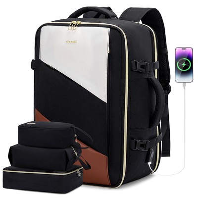 LOVEVOOK Carry on Travel Backpack Large 40L for Men & Women Flight Approved w...