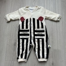 Baby Boy Girl Halloween Outfits Clown Outfits Fall Winter Fleece Romper 6-12m
