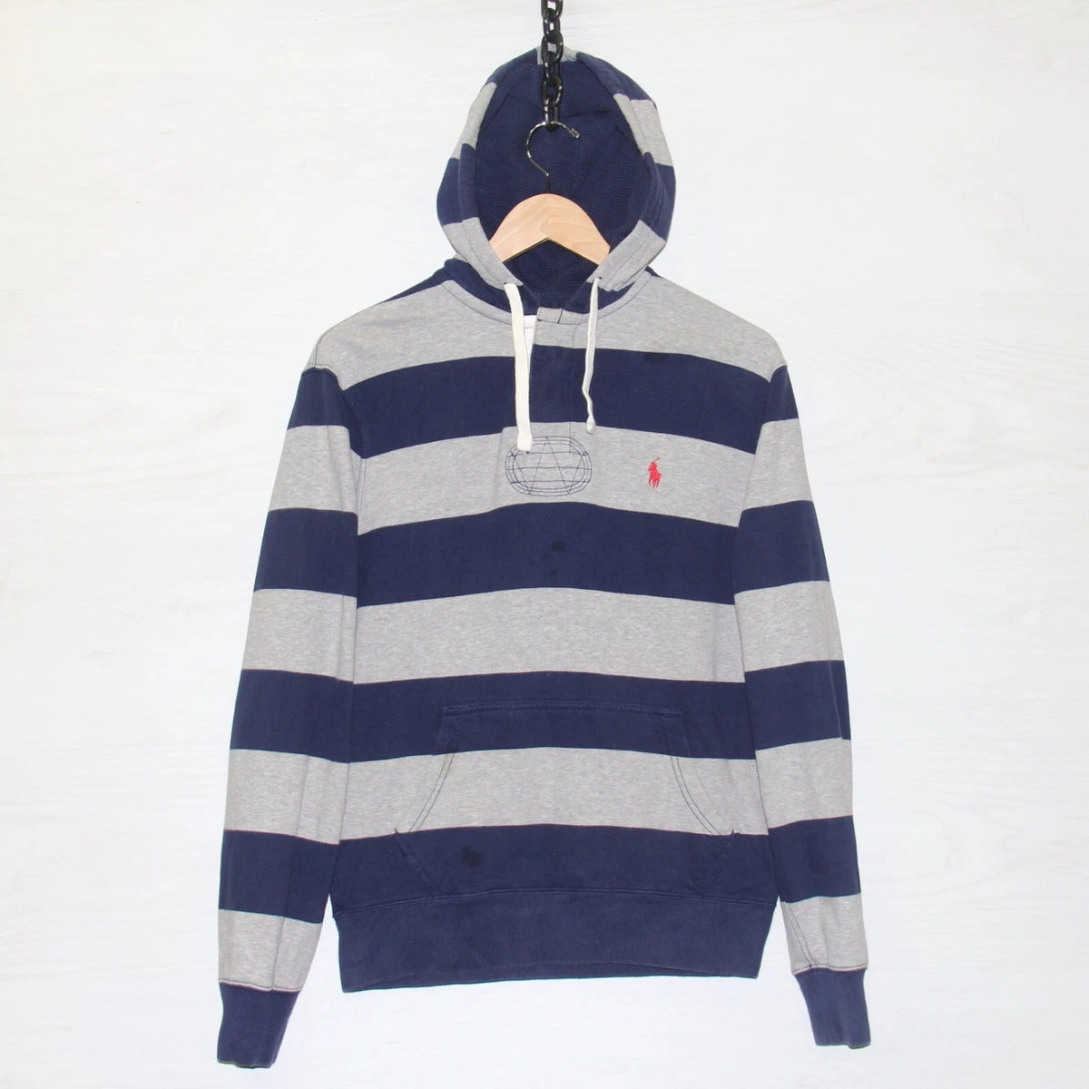 Polo hotsell striped hoodie